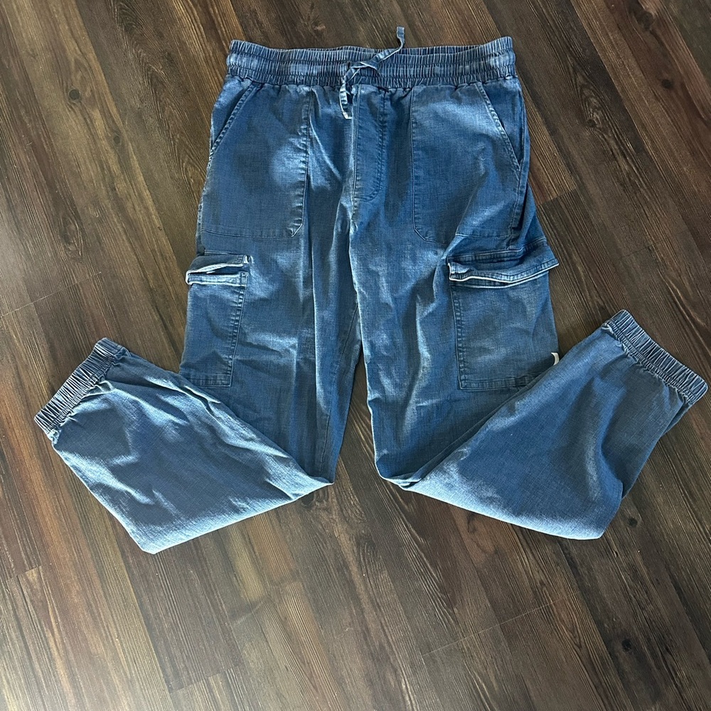 Hurley Kids Blue Cargo Jeans